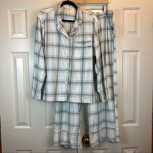 Cozy Earth Plaid Matching Pajama Set